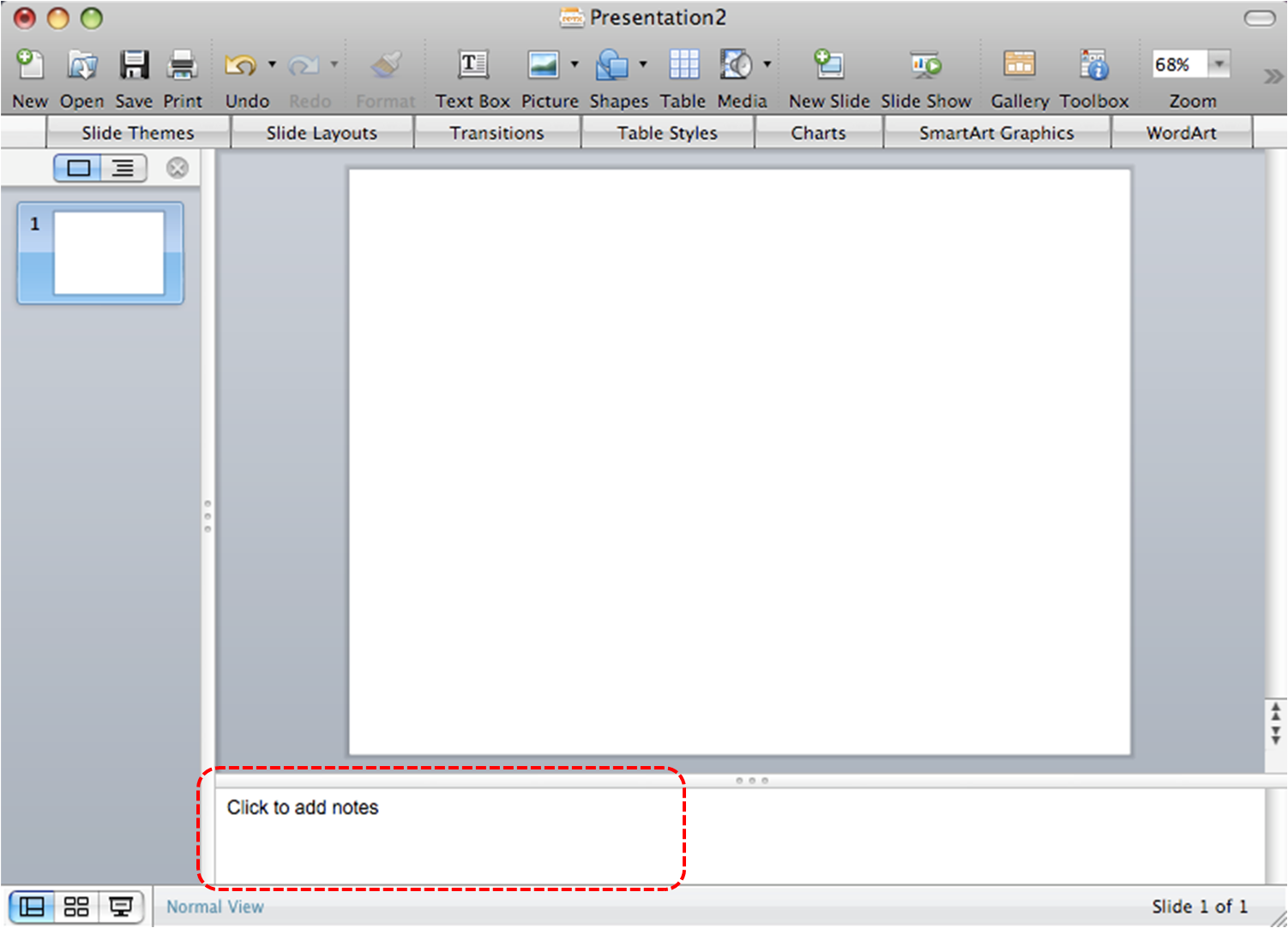 create a footer in powerpoint 2011 for the mac